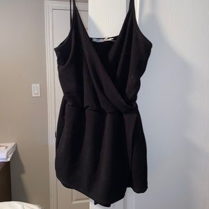 Black urban outfitters romper